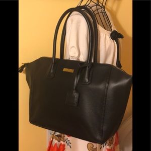 JOY & IMAN Large black Tote SATCHEL
